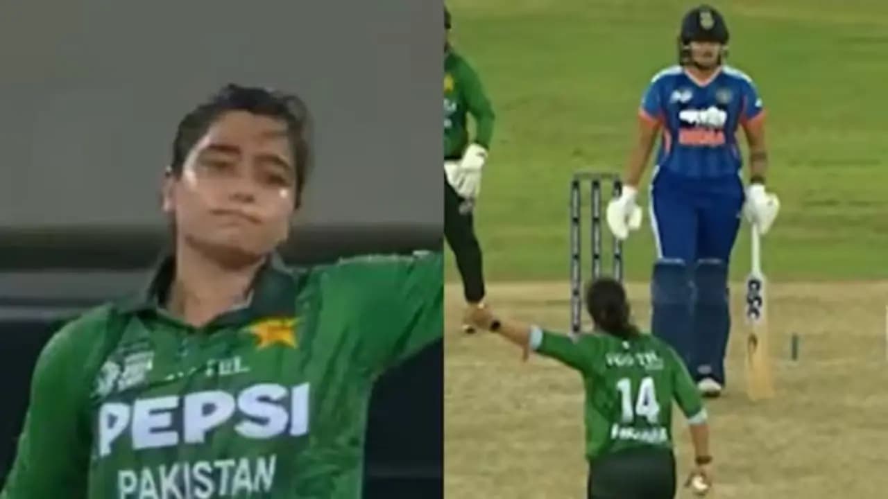 Pakistan captain Fatima Sana faces criticism over Shafali Vermas send off against India 