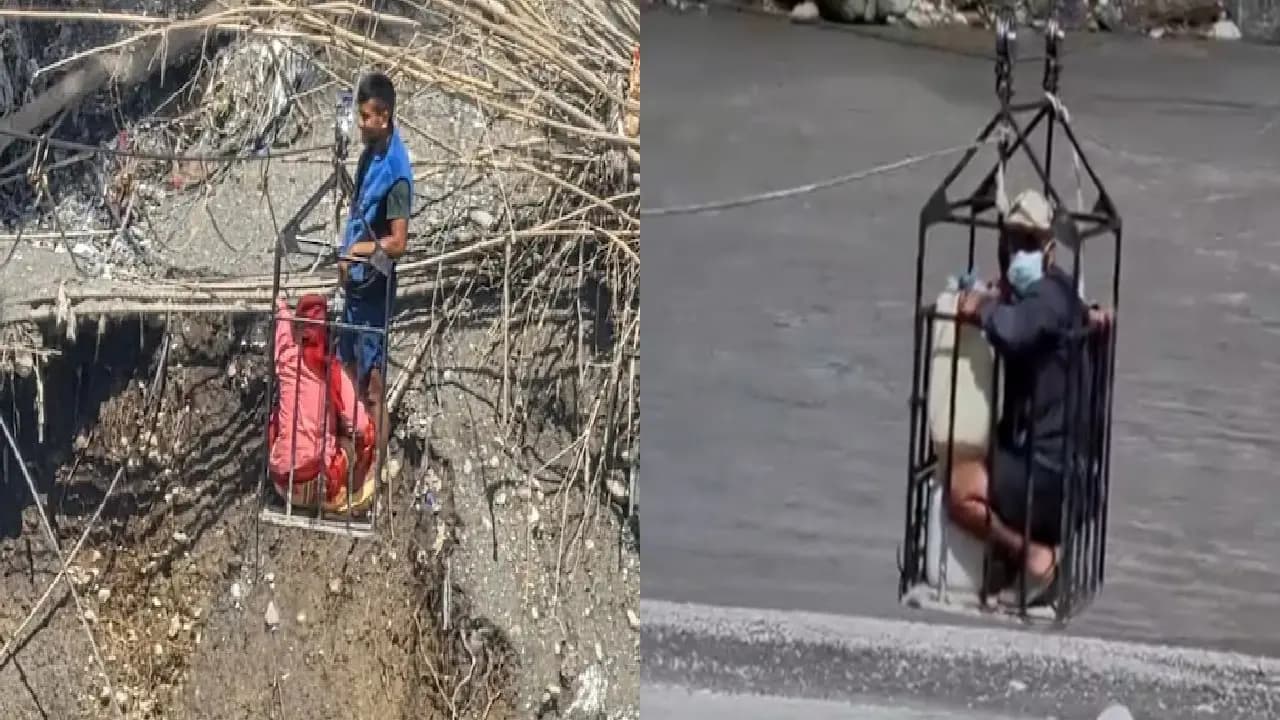 Nepal Flood Upddate: Bridges Washed Away Devighat Connected by Zipline