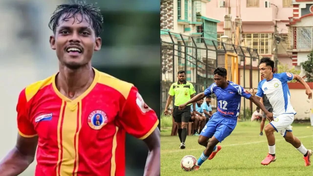 Peerless footballer Tushar Hemram prays for his brother Aakash Hemram ahead of CFL derby 