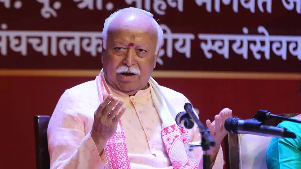 Mohan Bhagwat On RSS: Not hatred but genuine love is the core foundation of the RSSs work asserts Mohan Bhagwat in London 