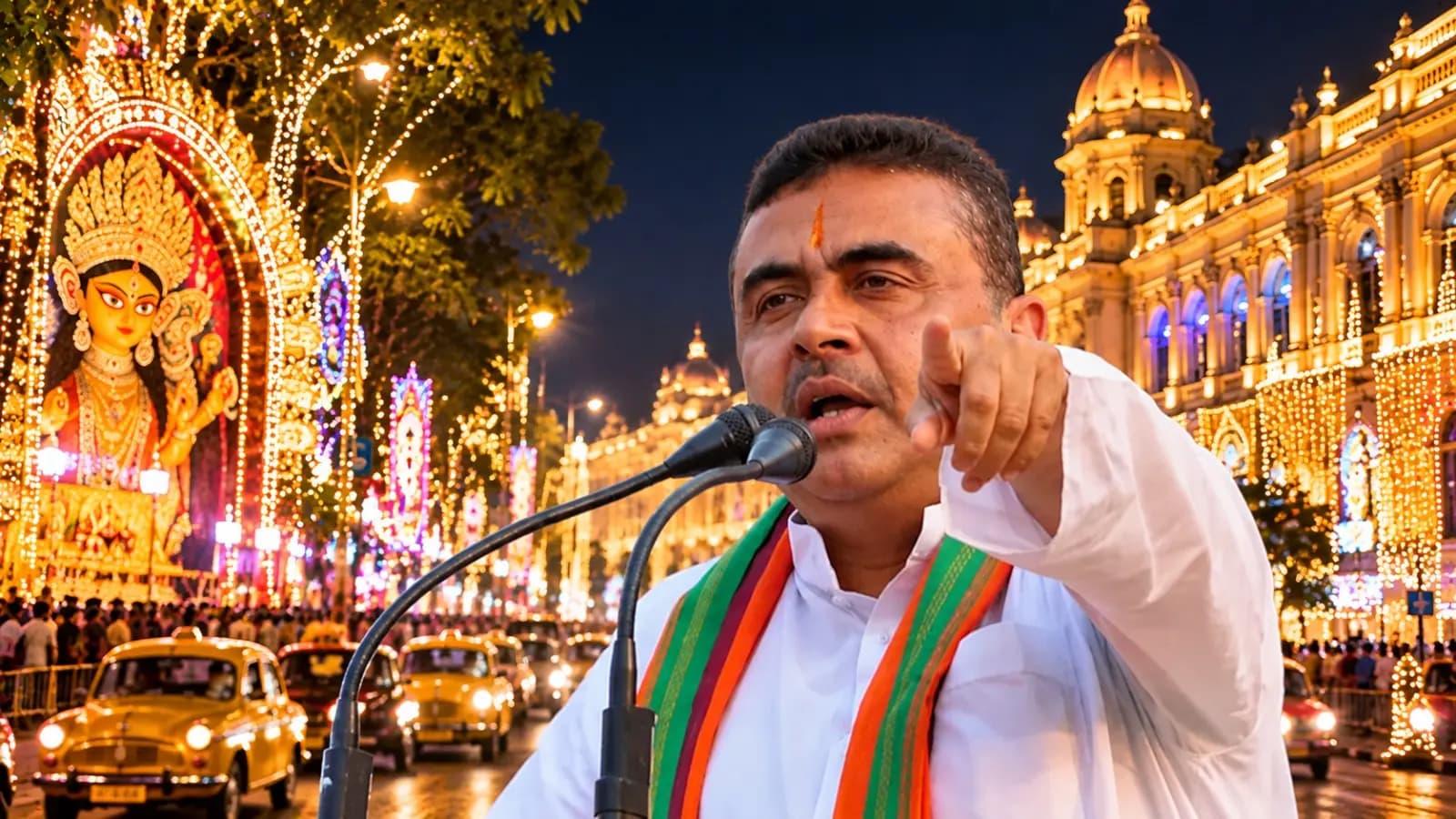Durga Puja 2026: CM Suvendu Adhikari says These 13 roads will not be used for Durga Puja