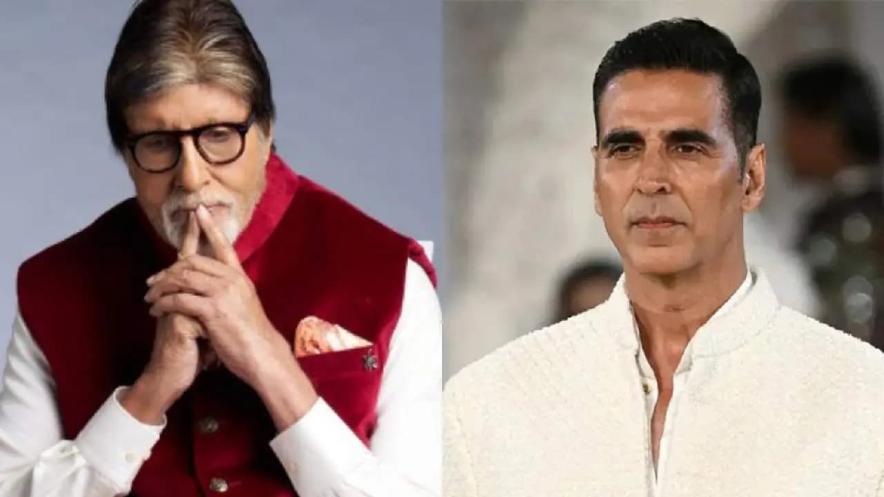 Akshay Kumar recalls when his house help spilled four glasses of water on Amitabh Bachchan 