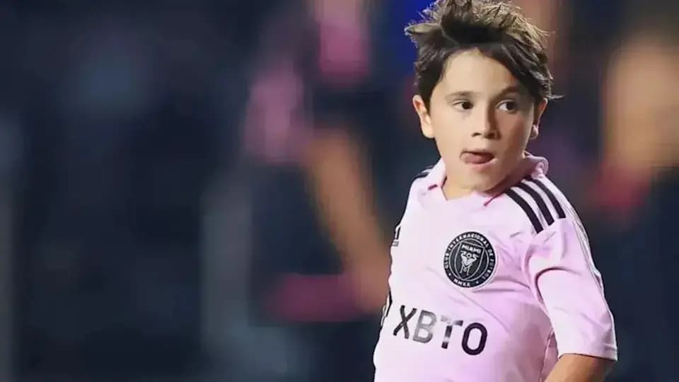 Lionel Messi's son Mateo leads Inter Miami Academy to Naples Cup win 
