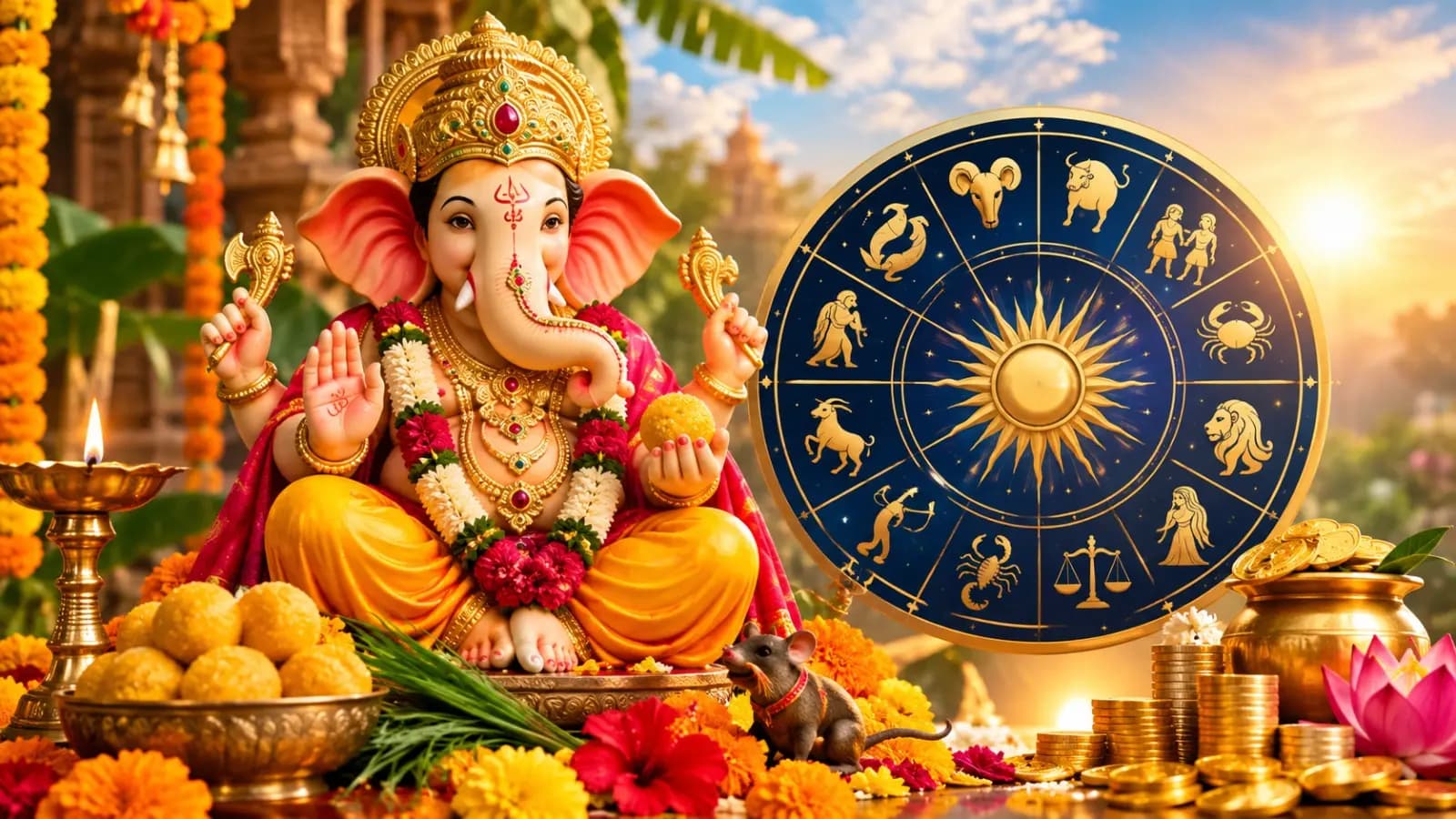 Ganesh Chaturthi 2026: 5 Zodiac Signs to Gain Immense Fortune