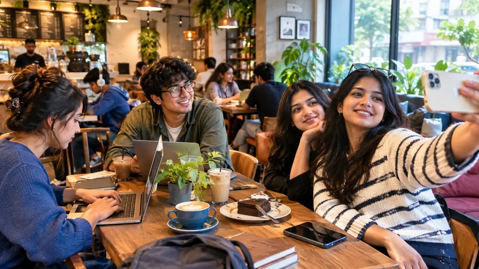 Gen Z Cafe Culture