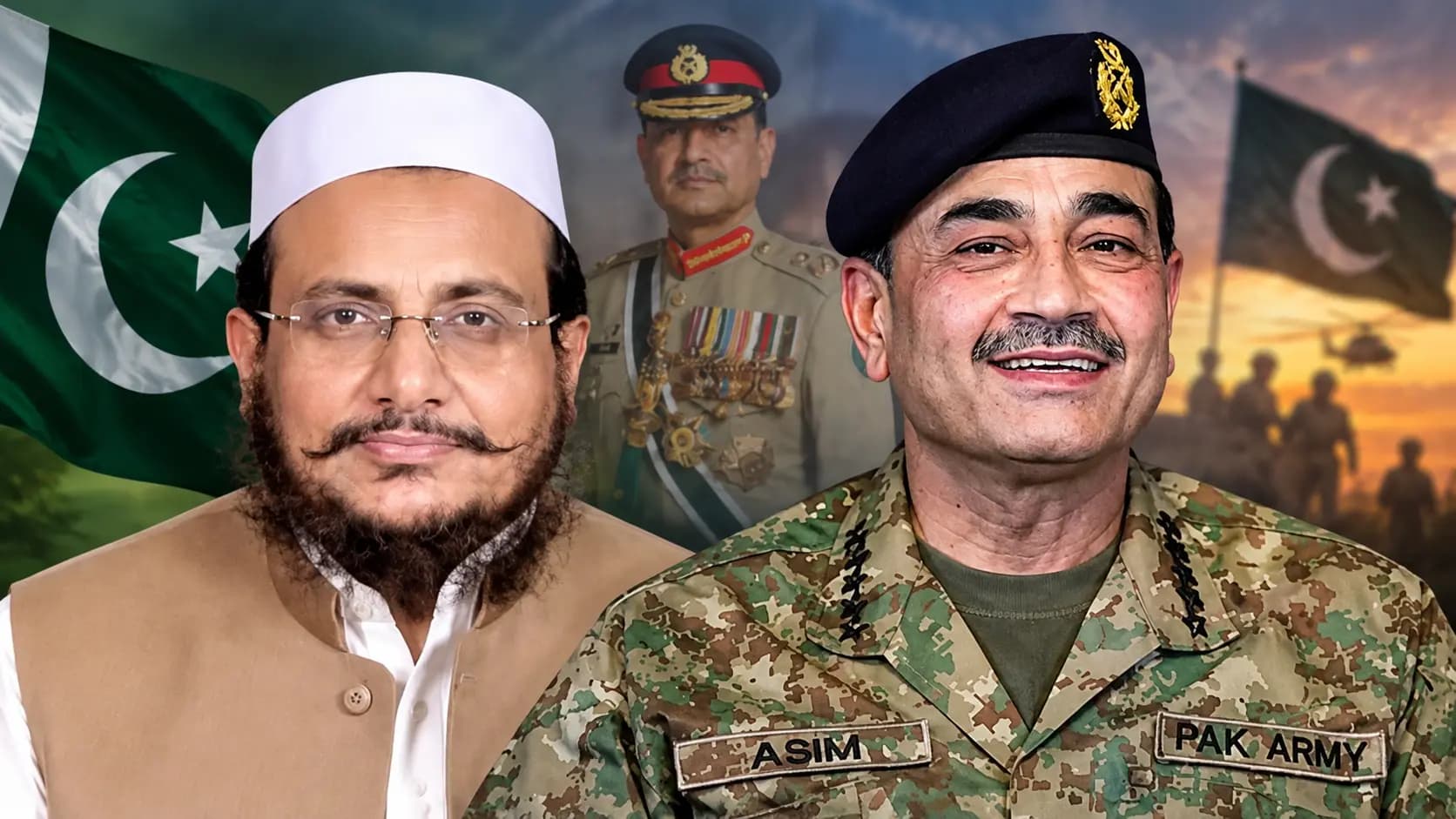 Pakistan News: Close ties between the Pakistan Army and militants exposed once again Hafiz Saeeds son heaps praise on Asim Munir at a public rally