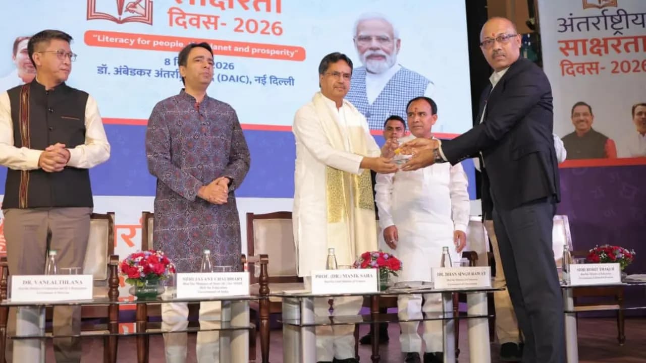 School Dropout Rate: Tripura CM Manik Saha says school dropout rate is zero in the current academic year