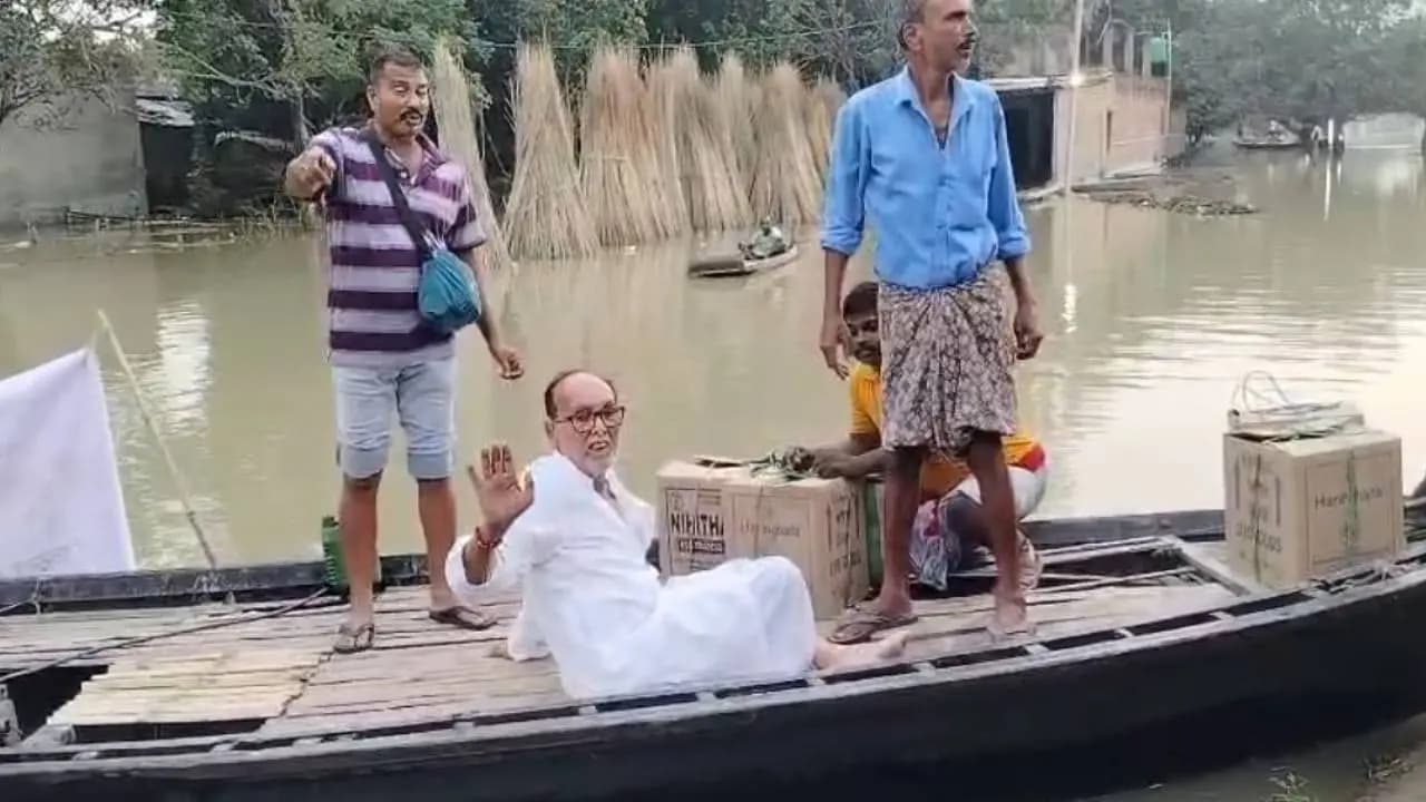 Ganga-Fulhar Floods: TMC MLA Samar Mukherjee’s Home Submerged, 45,000 Stranded in Malda