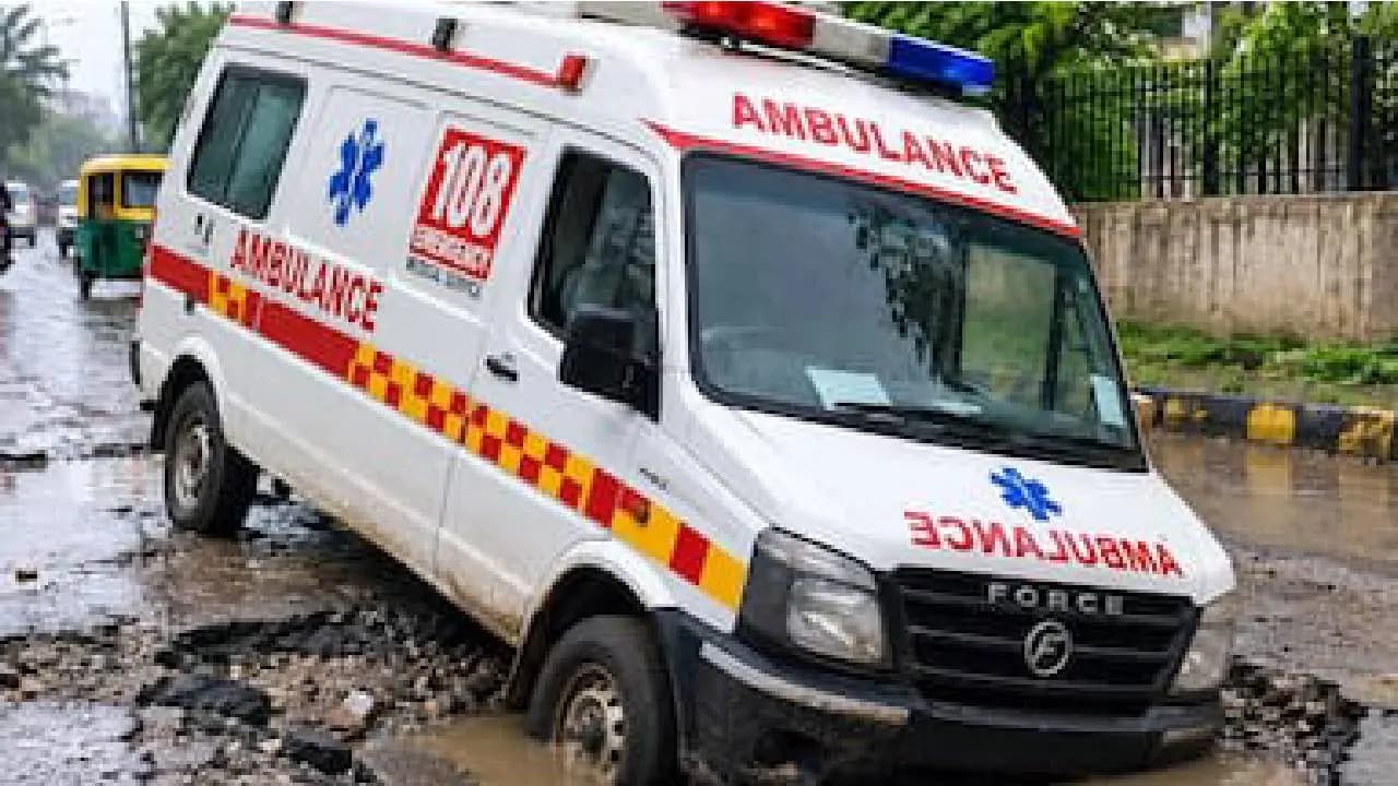 Newborn Dies After Ambulance Gets Stuck For Two Hours On Damaged Road In Uttar Pradesh