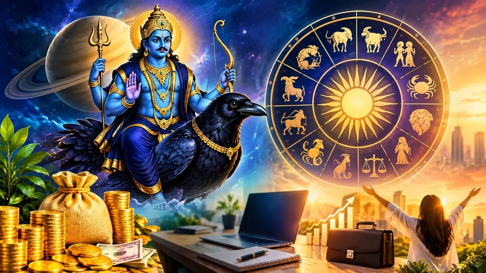 Shani Vakri 2026 Saturn Retrograde in Pisces bring Major Success and Financial Benefits to 4 Zodiac Signs