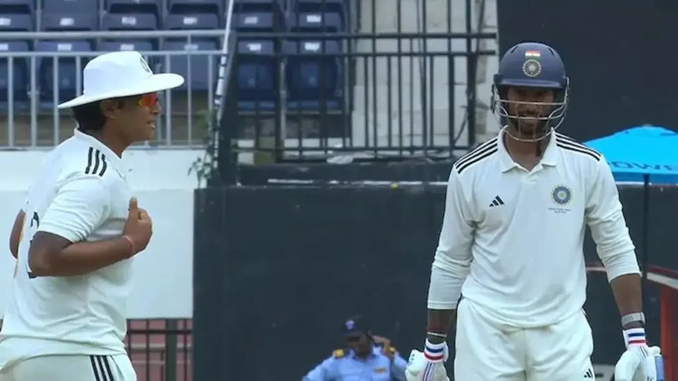East Zone vice captain Vaibhav Sooryavanshi gave South Zone skipper Tilak Varma a taste of his own medicine