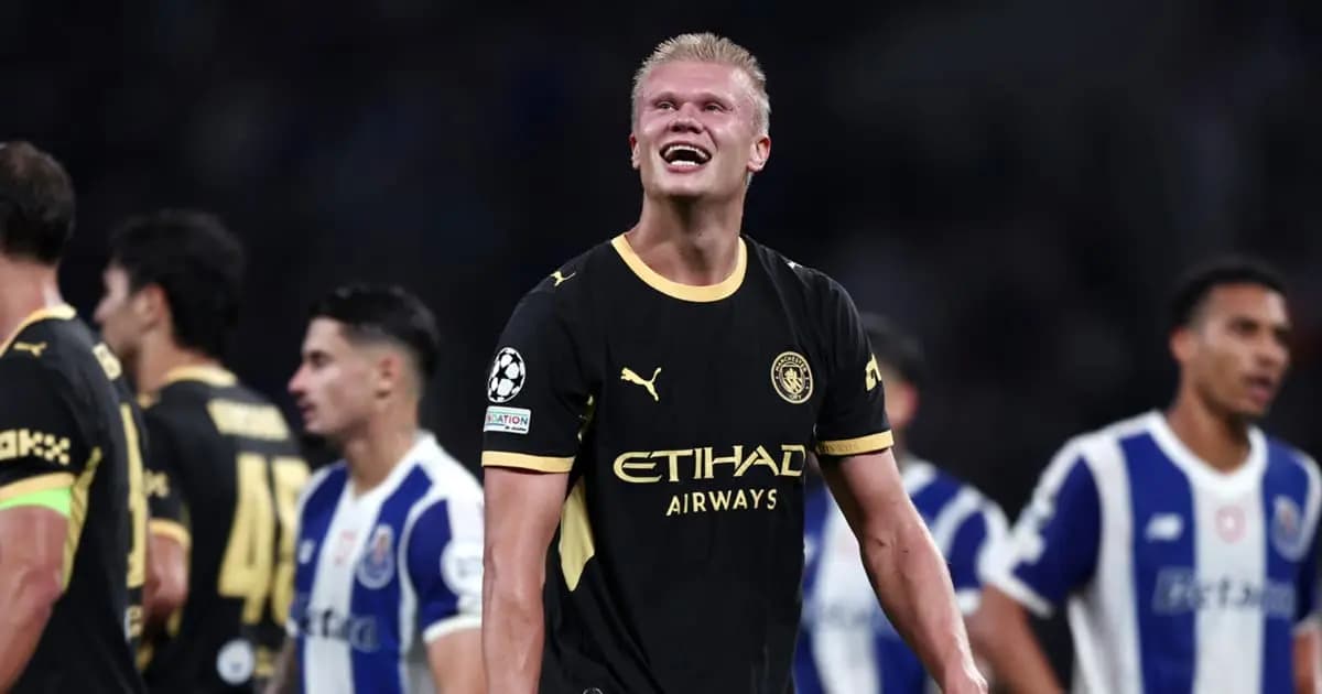 Erling Haaland scores brace against Porto, Star Striker's drama filled start to Champions League season 