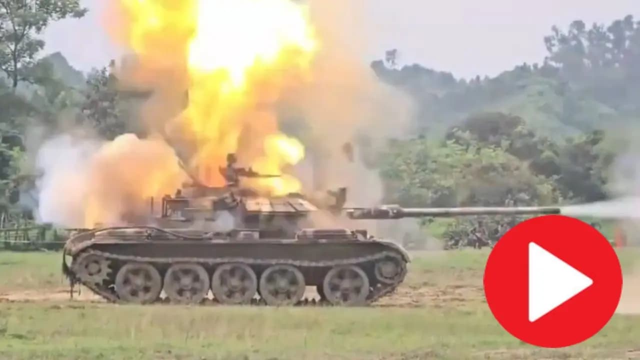 Chinese Tank 59 Explodes in Bangladesh two army personnel died one severely injured