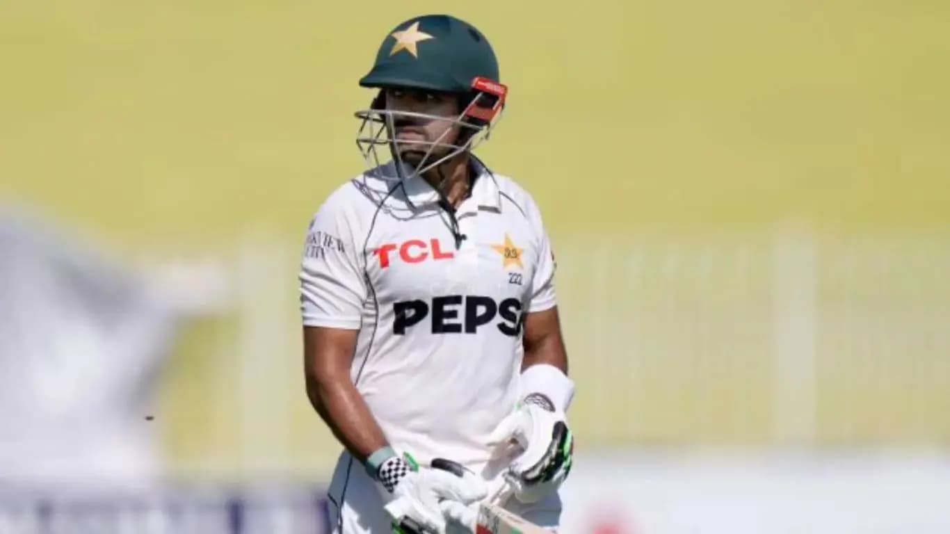 Babar Azams Off Stump Sent flying as Pakistans top order collapses within 90 minutes at Edgbaston