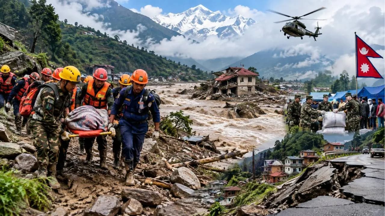 Nepal Flood-Glacier Disaster: Death Toll Rises to 1367 as Over 5100 Remain Missing 