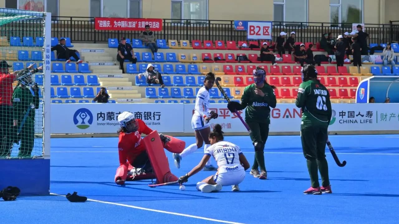 India storm into Womens Junior Asia Cup Semi final with record win over Pakistan