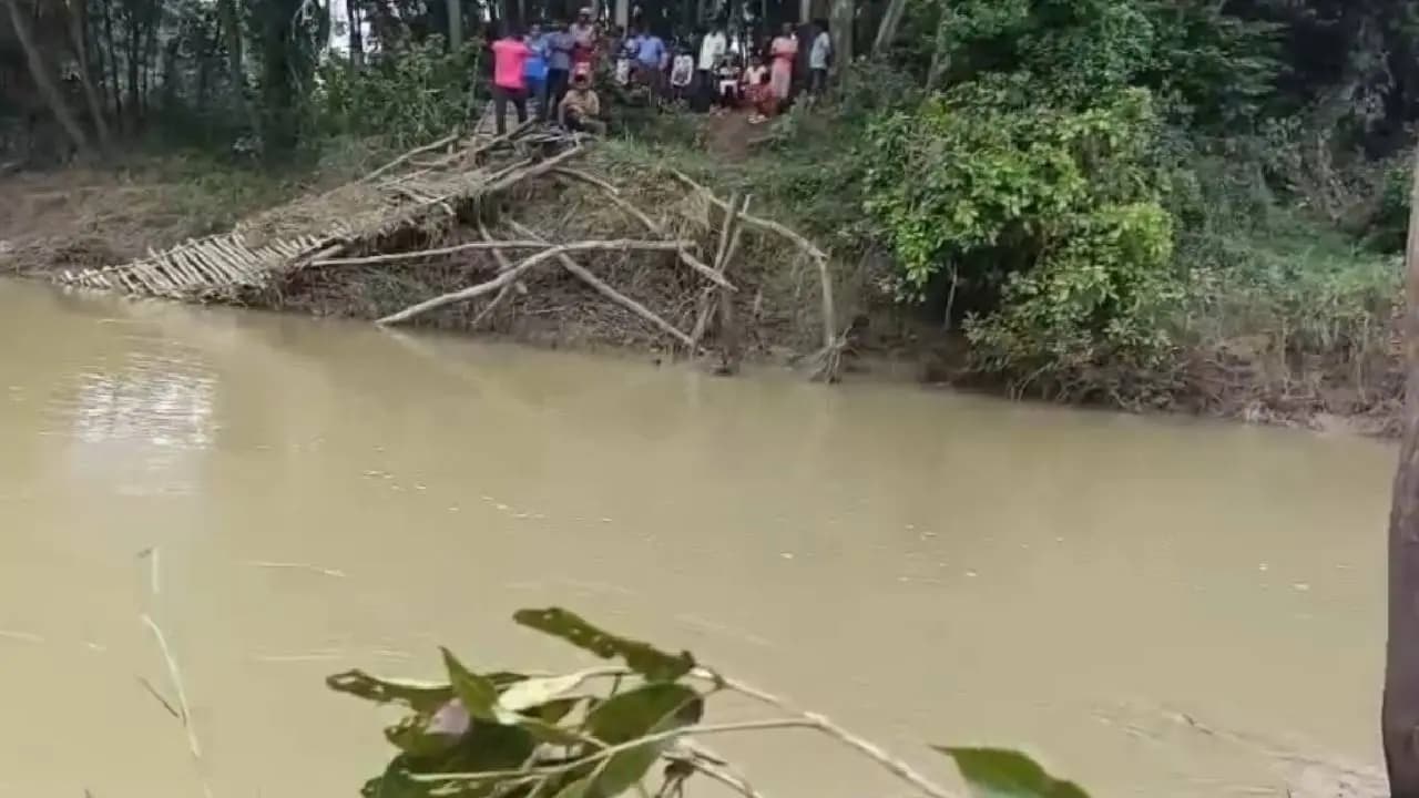 Grandfather Saved Grandson, Then He Drown in River in Narayangarh