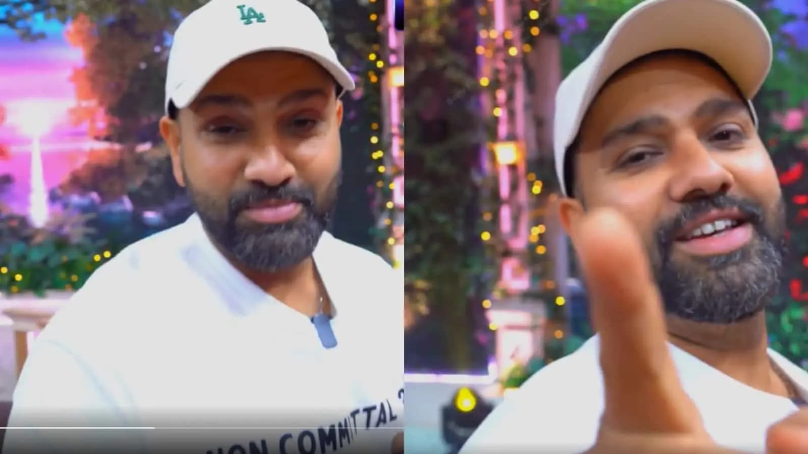 Rohit Sharma's T Shirt sparks buzz, fans link it to BCCI Chief Selector Ajit Agarkar 