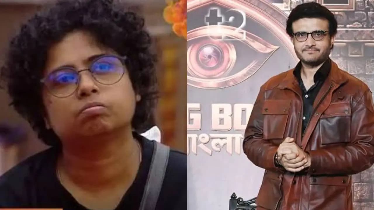 Bigg Boss Bangla: Sourav Ganguly scolds jhilam Gupta for playing victim card