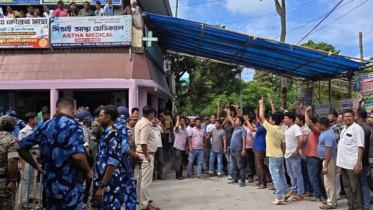 TMC Office Set Ablaze, Protests Outside MP's House: Tensions Rise in Sitai