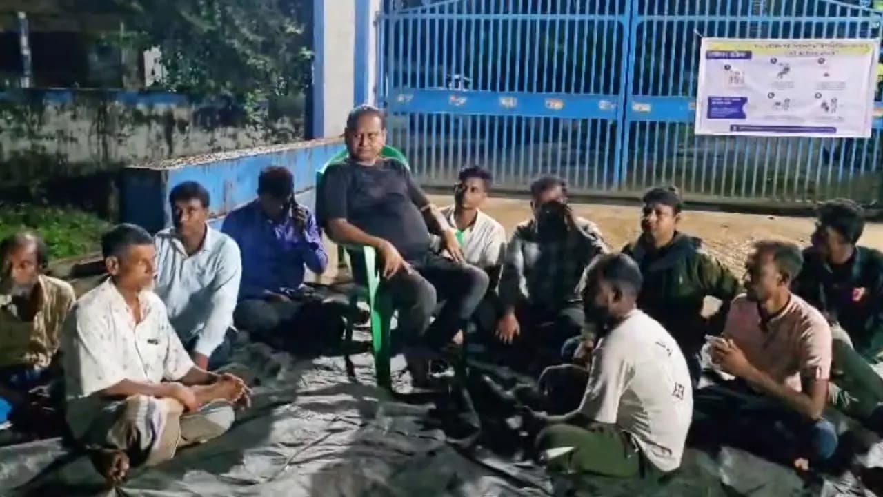 Humayun Kabir Big Update MLA Night Dharna outside the police station again after 21 years another major plan for today