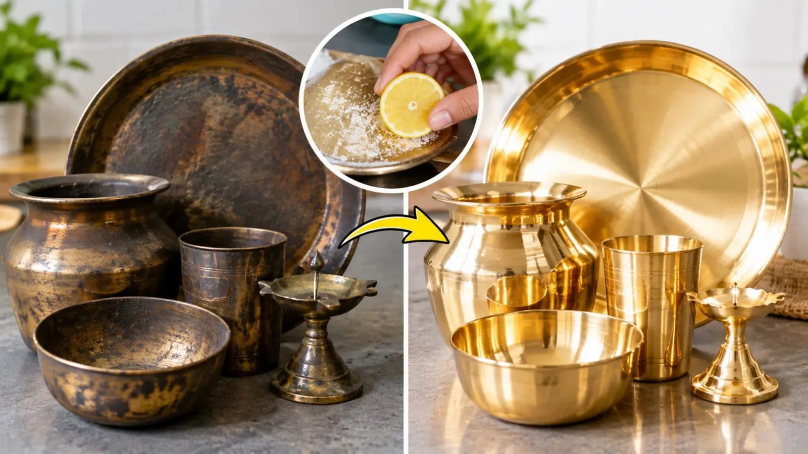 How to Clean Brass Utensils at Home: Quick Remedies for Festive Season