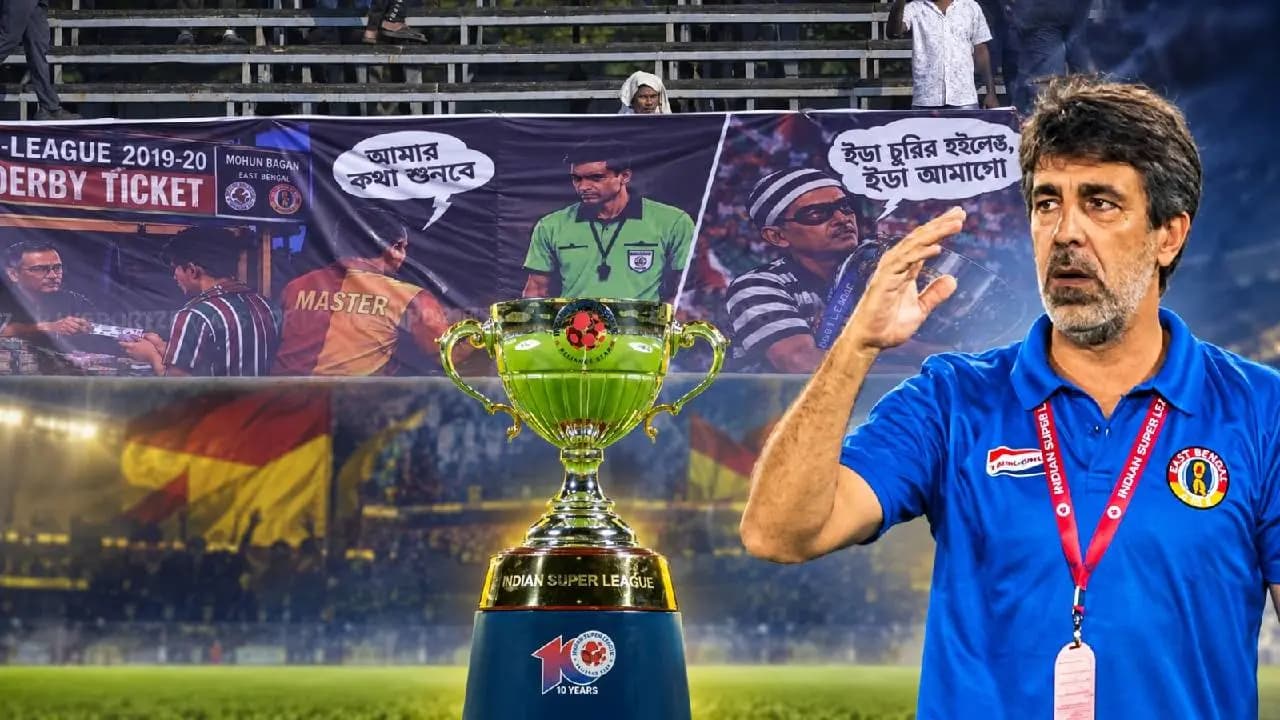 Mohun Bagan mocks East Bengal After Oscar Bruzon Allegation regarding Referee