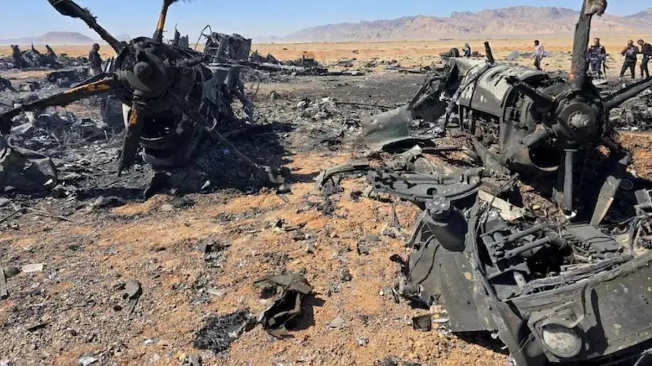 Traversing a 7000 foot mountain path with a broken bone: US troops 50-hour battle in Iran