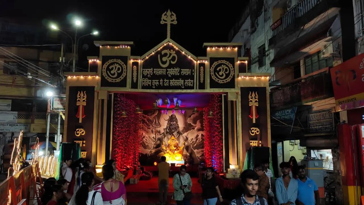 After Mumbai Siliguri becomes the new destination for the Ganesh Festival
