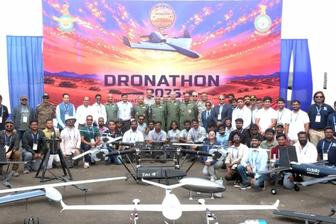 ​IAF Tests Made-in-India Drones at Pokhran for Future Air Warfare