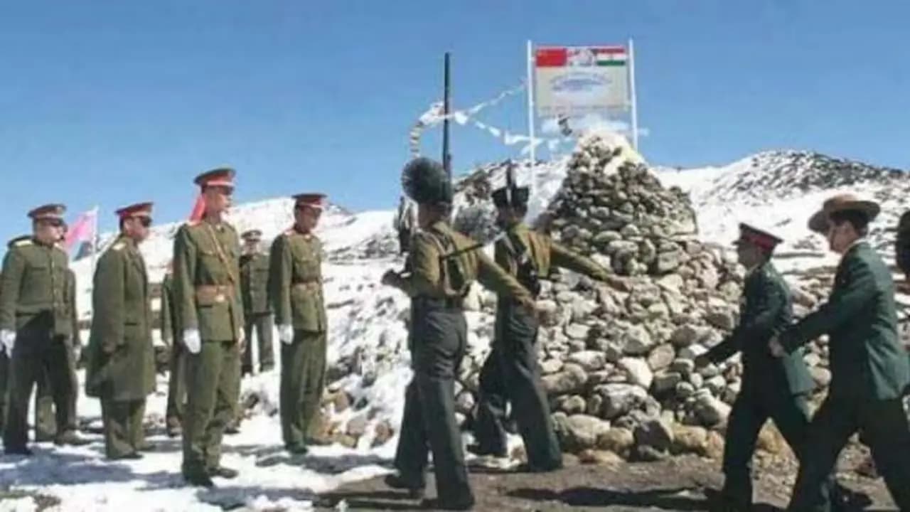 Chinas move: The Ministry of Defence has claimed that China reduced troop deployments along the LAC last year