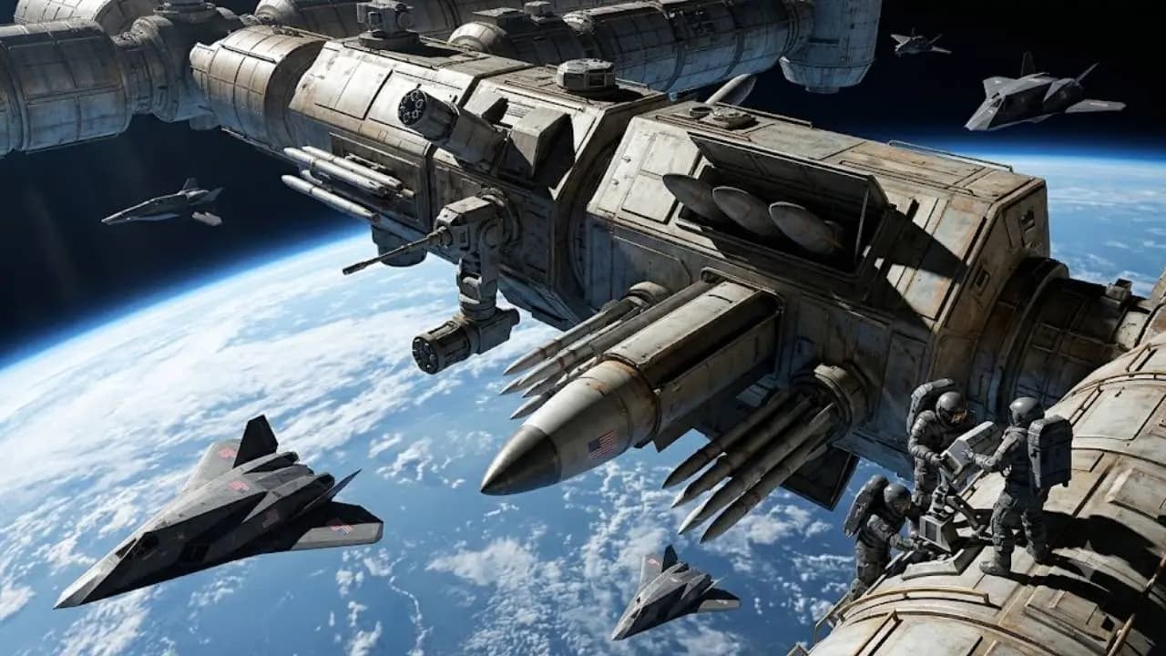 America Confirms On-Orbit Weapons For Space Control, Golden Dome Project In Focus