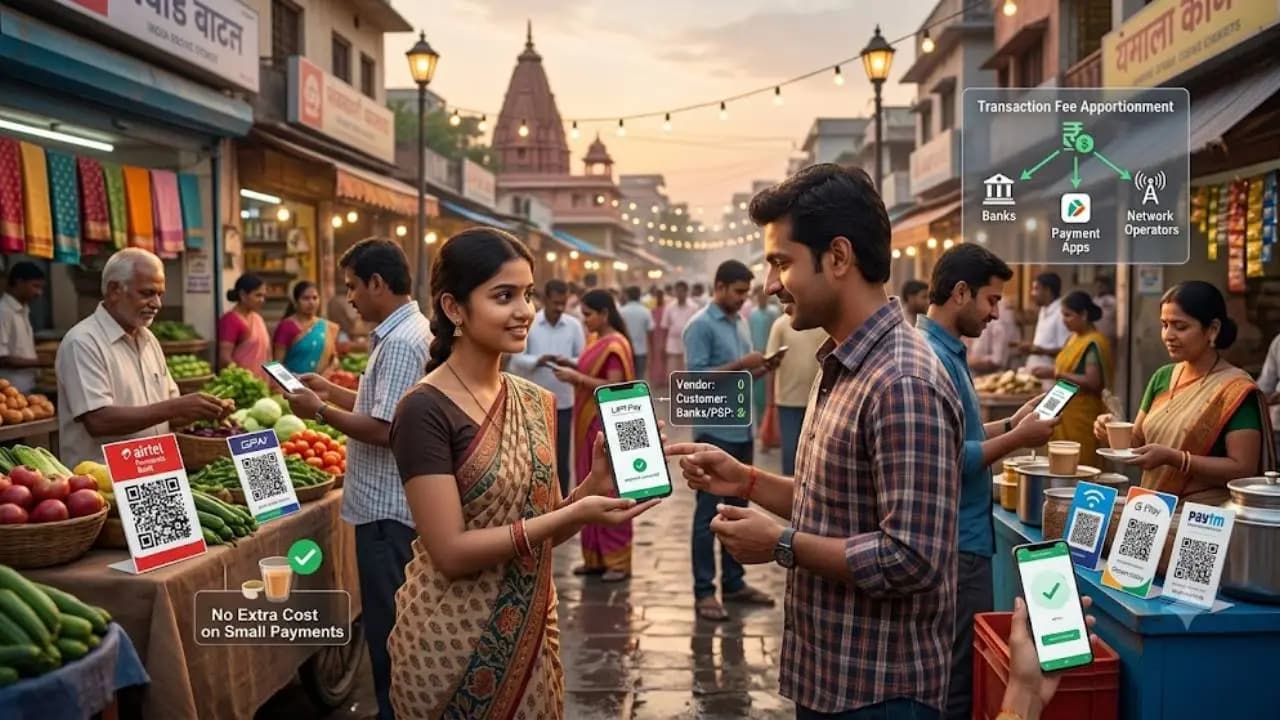 UPI Fee Alert: Small Payments Stay Free as Charges for High-Value Transactions Are Discussed