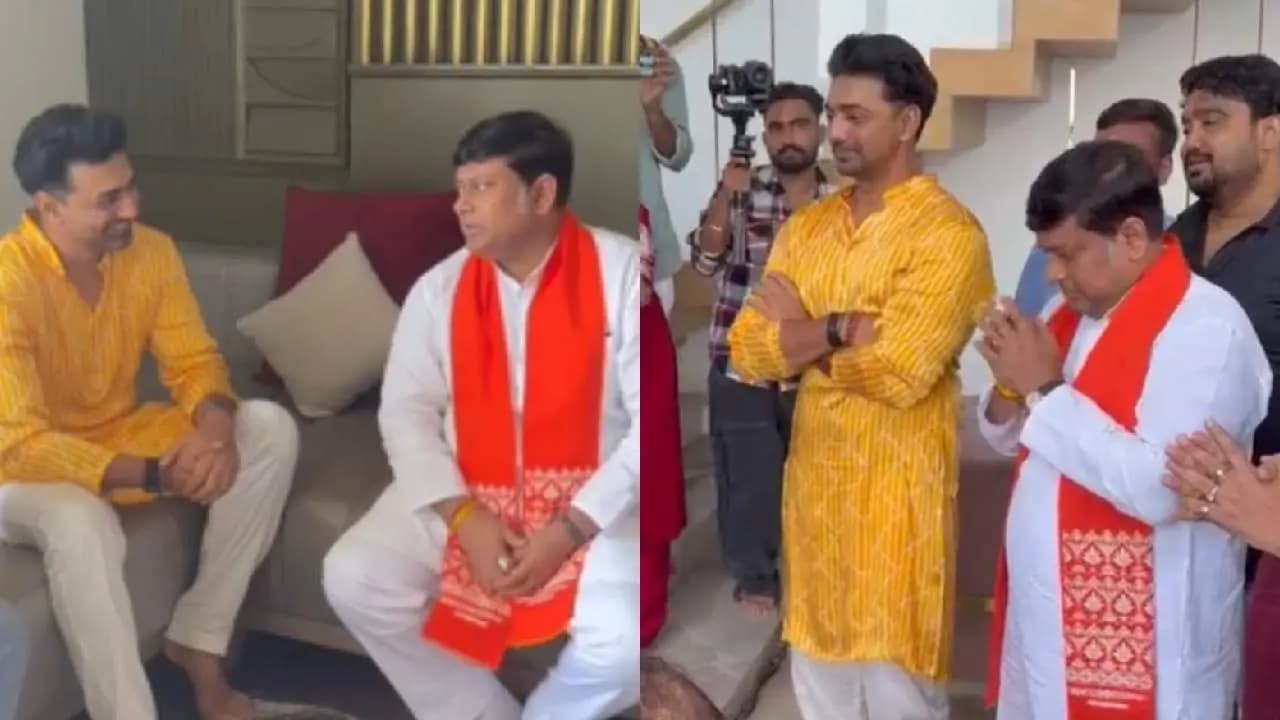 Sukanta Majumder and Dev meeting sparks political rumours 