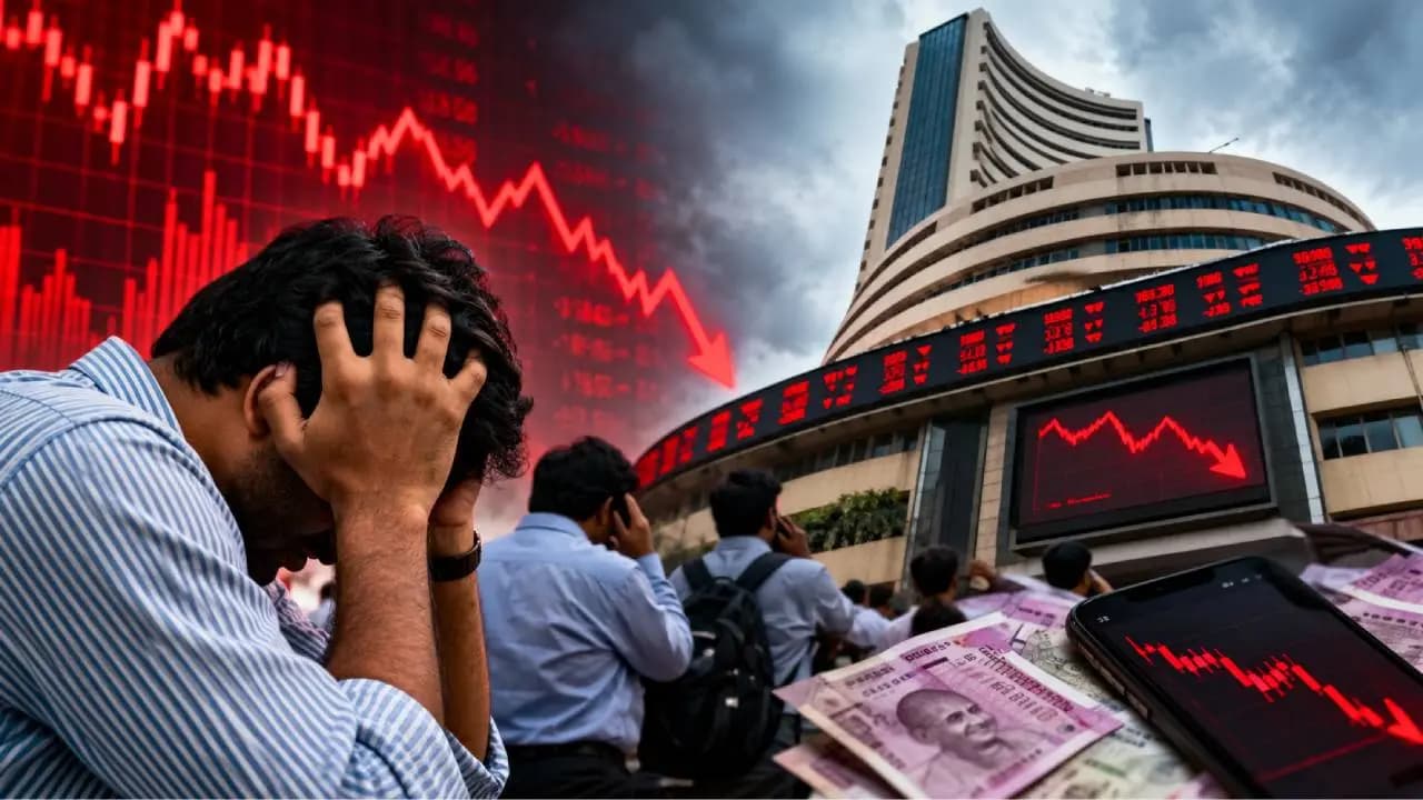 D-Street in Deep Red: Sensex Down 665 Points, Nifty Holds 23,150