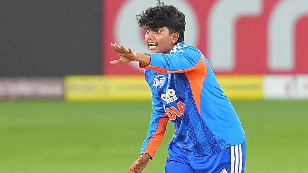 Indian star Shree Charani scripts a never seen before feat after Asia Cup victory 