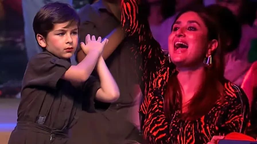 Taimur Questions Kareena Kapoor Khan After Seeing Her Airport Ad