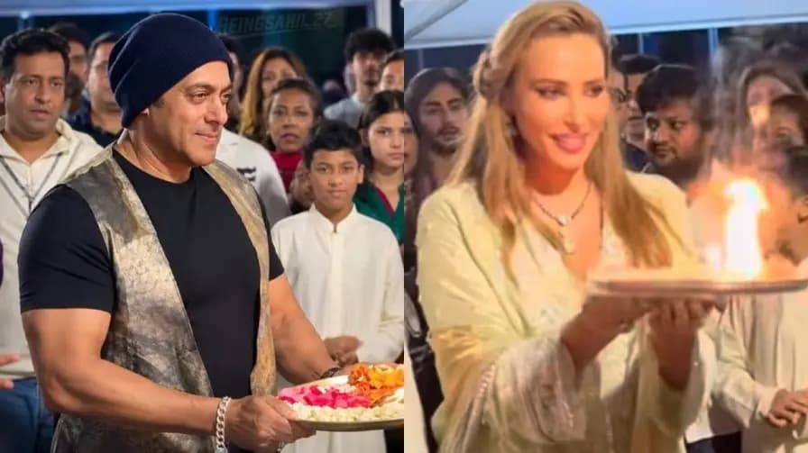 Salman Khan’s Heartwarming Ganpati Visarjan: Bonds with Iulia Vantur