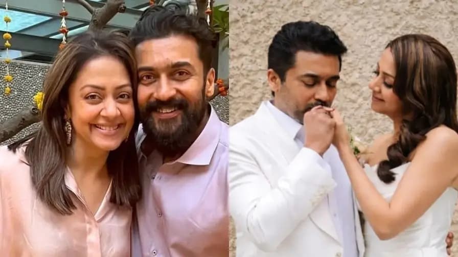 Suriya and Jyotika Celebrate 20th Anniversary by Renewing Vows