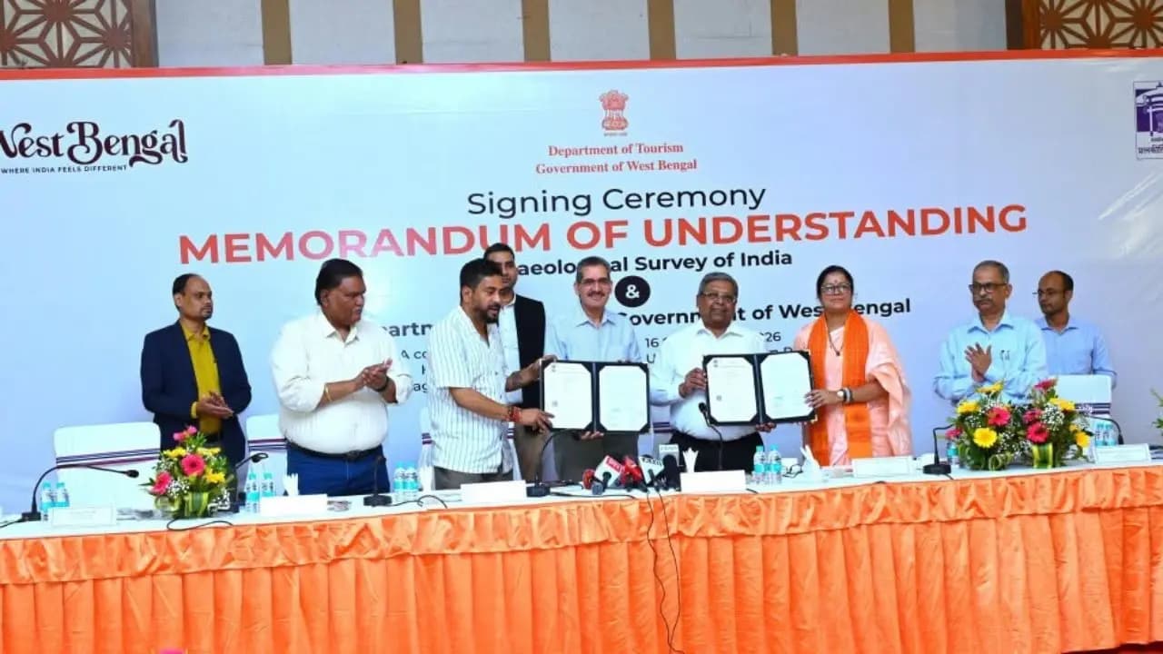 West Bengal Tourism department signed MoU with ASI