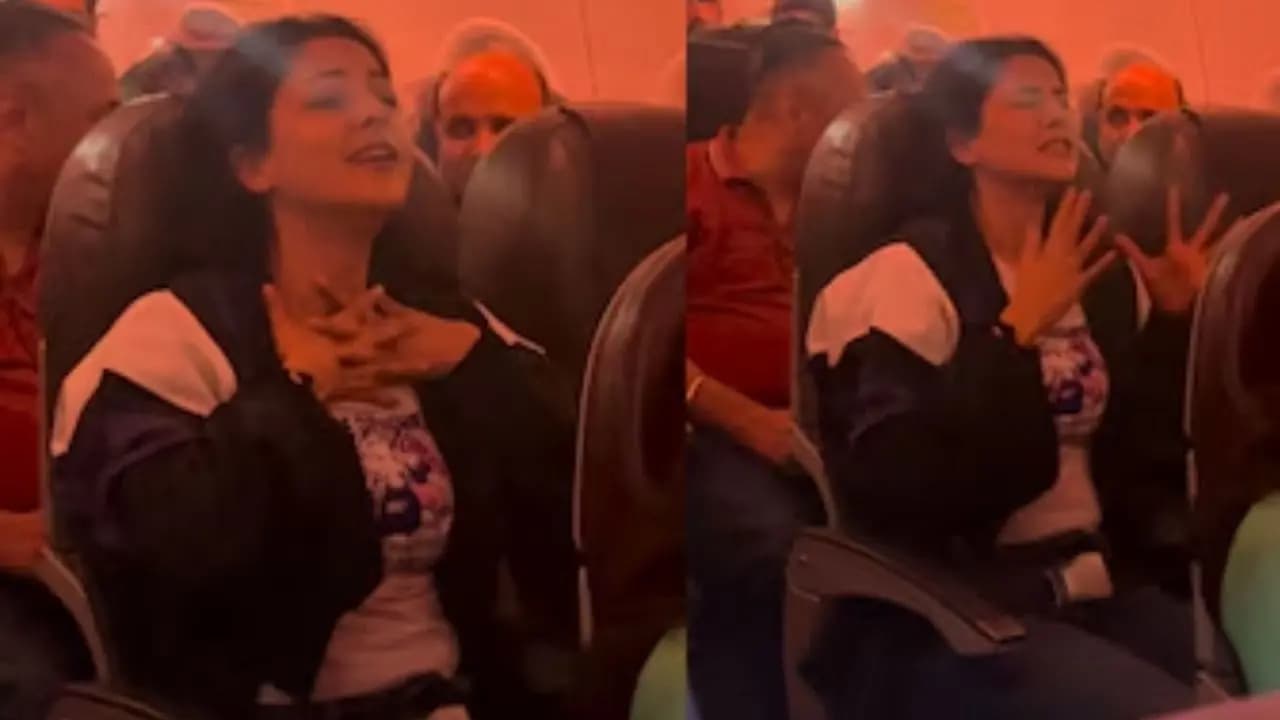Shehnaaz Gill shares a terrifying flight experience 