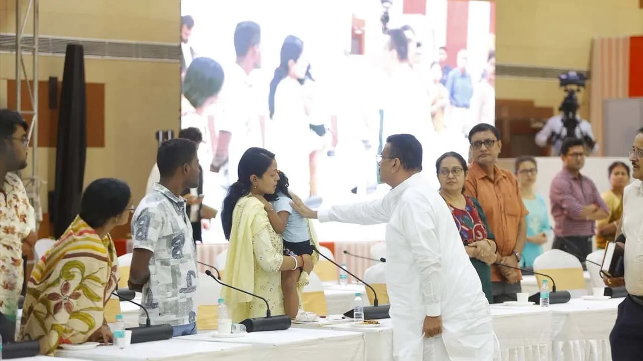 Suvendu Adhikaris Assistance: CM handed over his own salary to the wife of a man missing following the disaster in Nepal and also provided a job to another individual