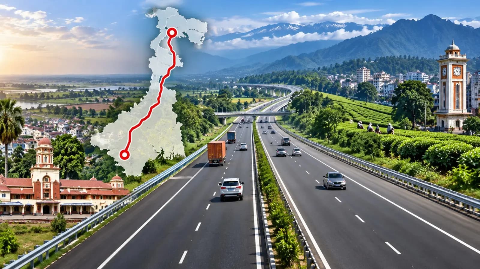 Good News For North Bengal People, Balurghat Siliguri Expressway Coming soon?