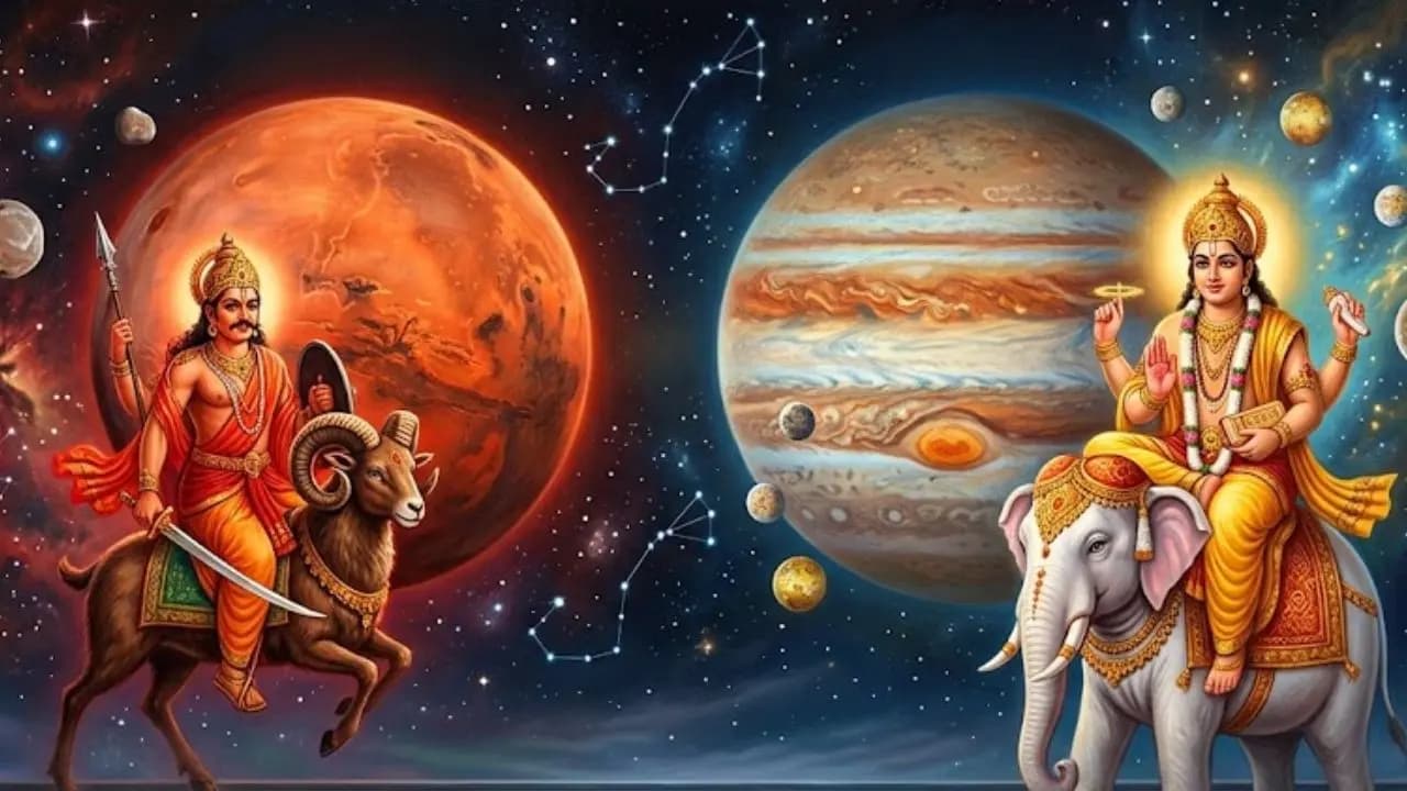 Guru mangal yuti: Jupiter mars Conjunction in cancer these 5 zodiac signs will see monetary benefits and growth