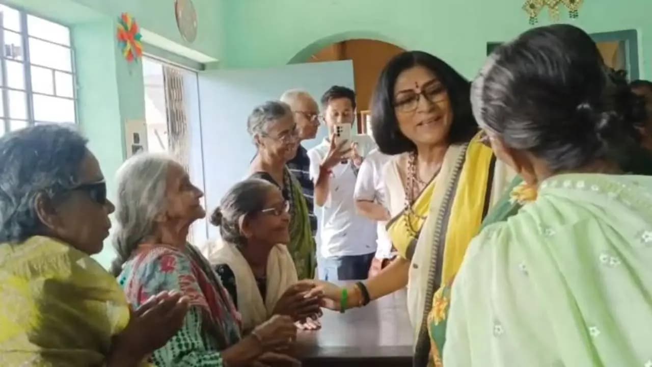 Rupa Ganguly Celebrates PM Modi’s Birthday with Residents of Nivedita Bhavan in Rajpur