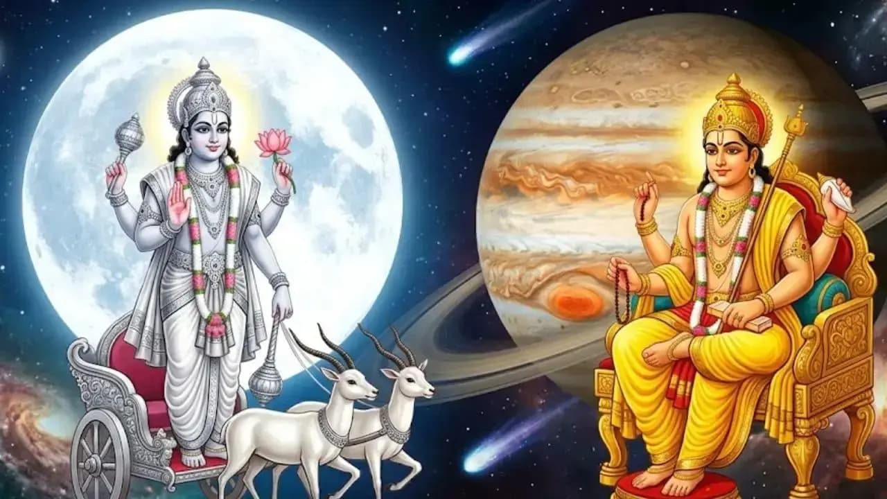 Gajkesari Rajyog: These zodiac signs will see growth and positive change as moon and Jupiter is uniting