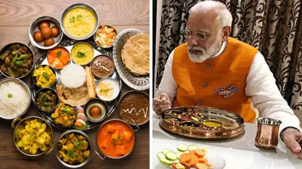 PM Modi Food habit: Makhana Moringa Paratha and more what food Narendra Modi likes to eat