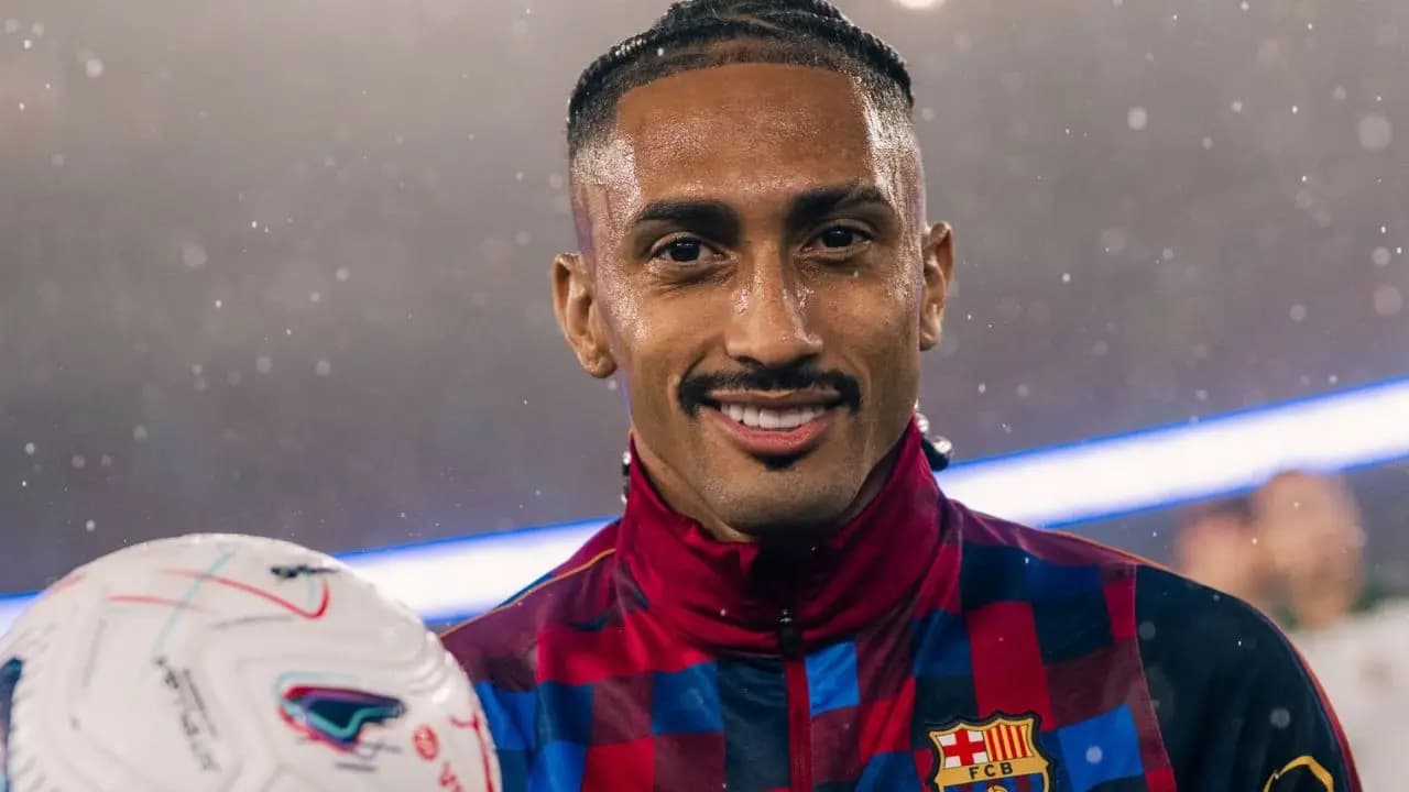 Raphinha continued his sensational start to the season with a hattrick as Barcelona thrashed Racing Santander in La Liga 