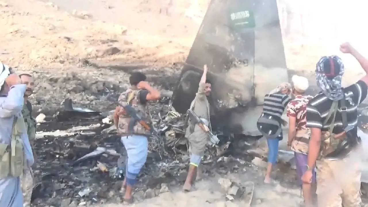 ​Houthis Claim Saudi Fighter Jet Shot Down Saudi Arabia Accuses Rebels of Targeting Mecca