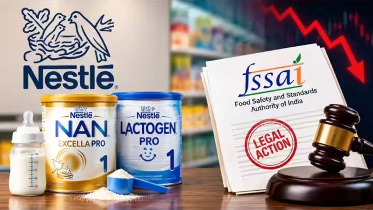 Nestle India in FSSAI Trouble: Shares Fall 3 percent Over Infant Food Compliance Issues